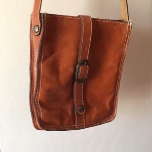 Patricia Nash leather shoulder / crossbody bag